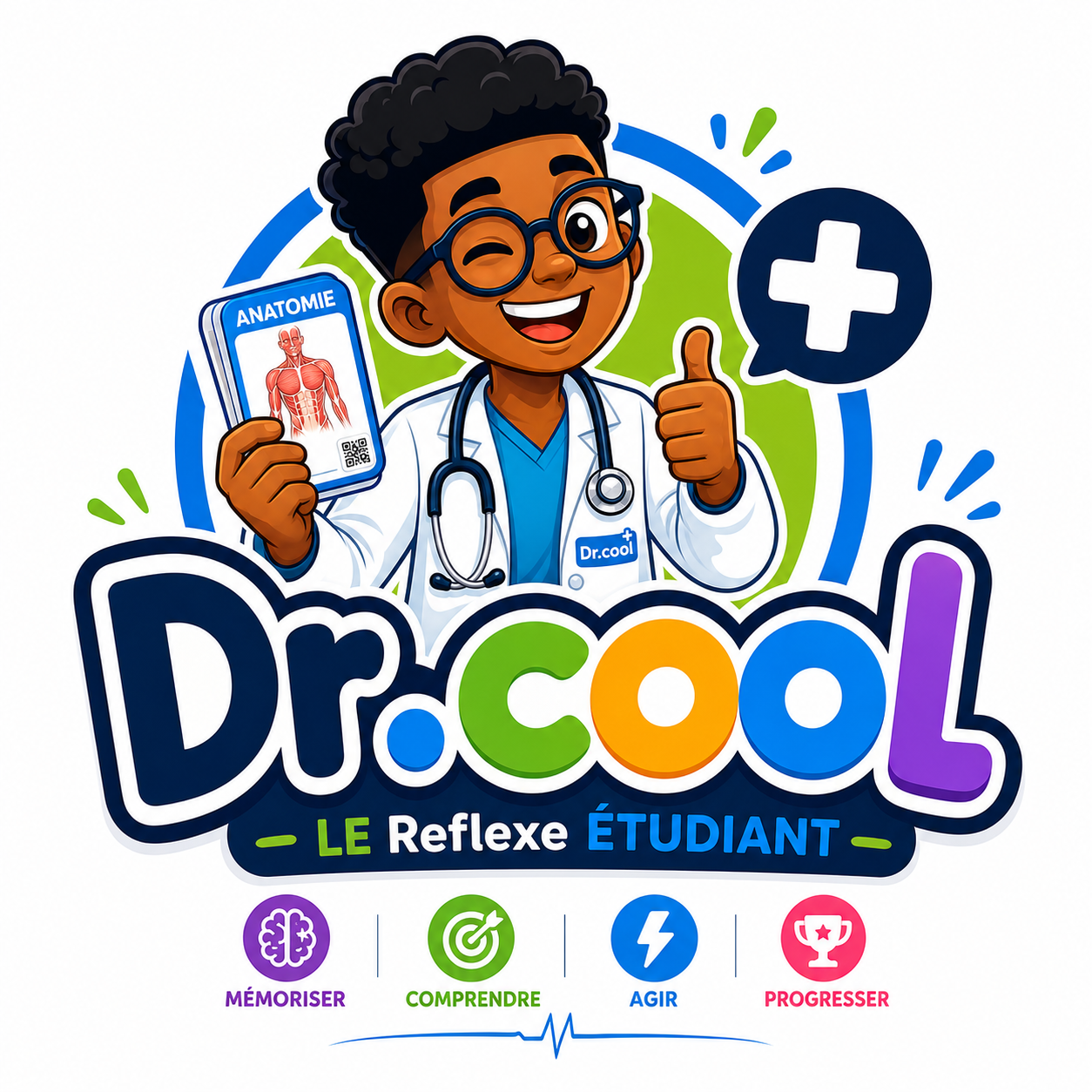 Dr.cool mascot